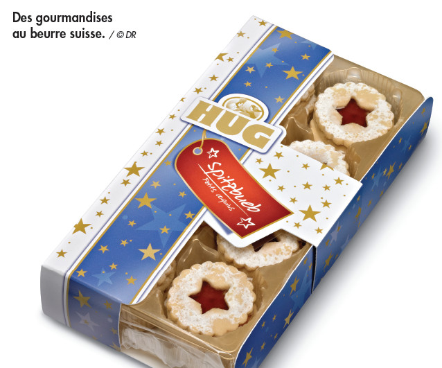 Les biscuits Hug parés pour Noël