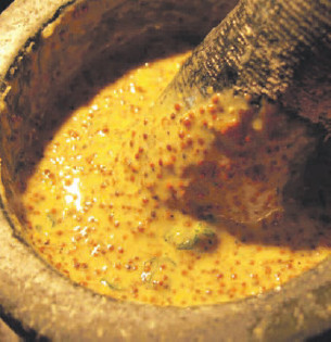 La moutarde
