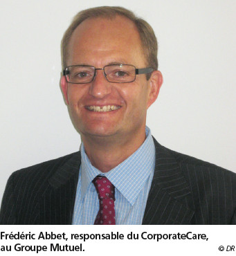 Frédéric Abbet, responsable du CorporateCare, au Groupe Mutuel. © DR