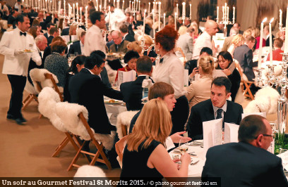 Le Gourmet Festival  de Saint Moritz 2015 a vécu