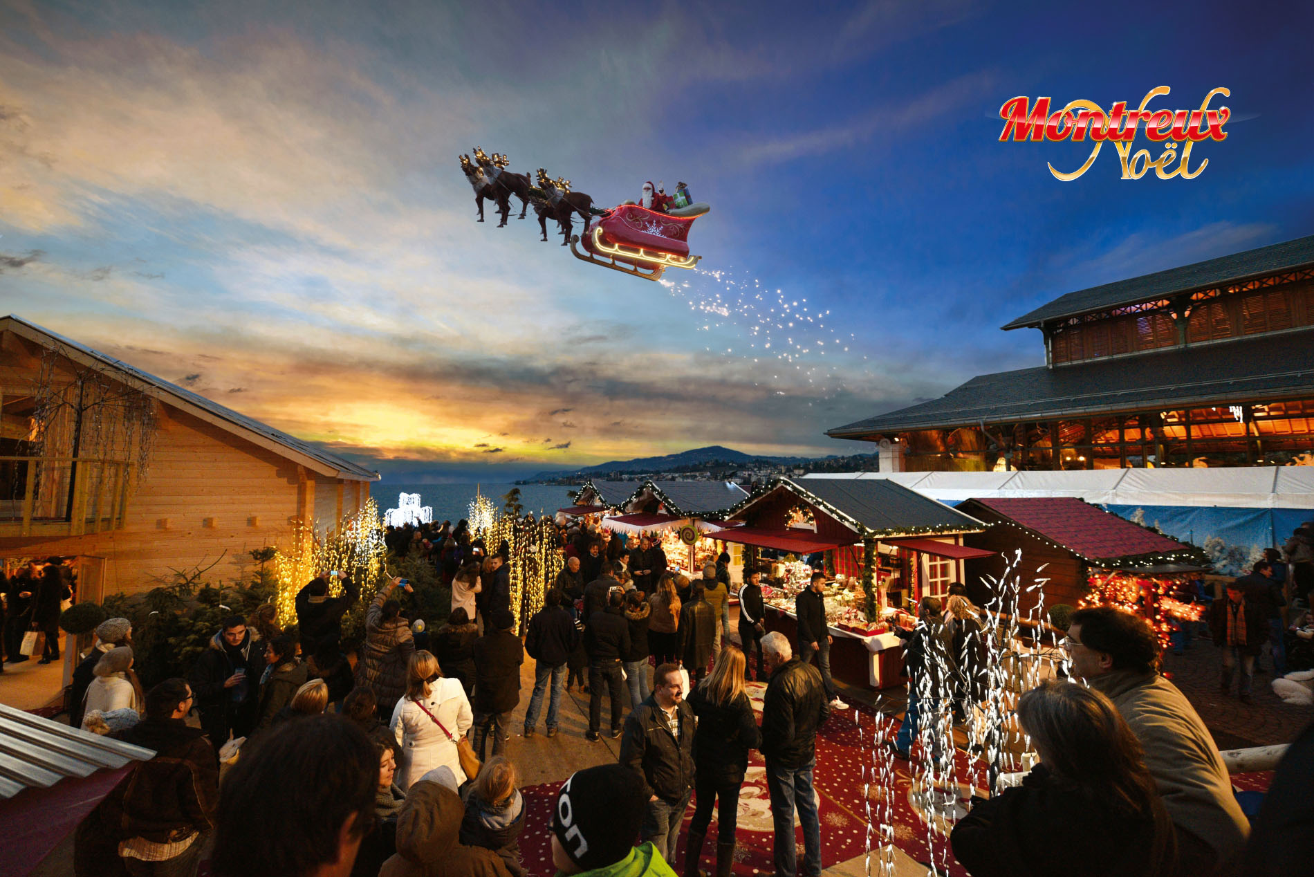 Marché de Noël Montreux 24 ans