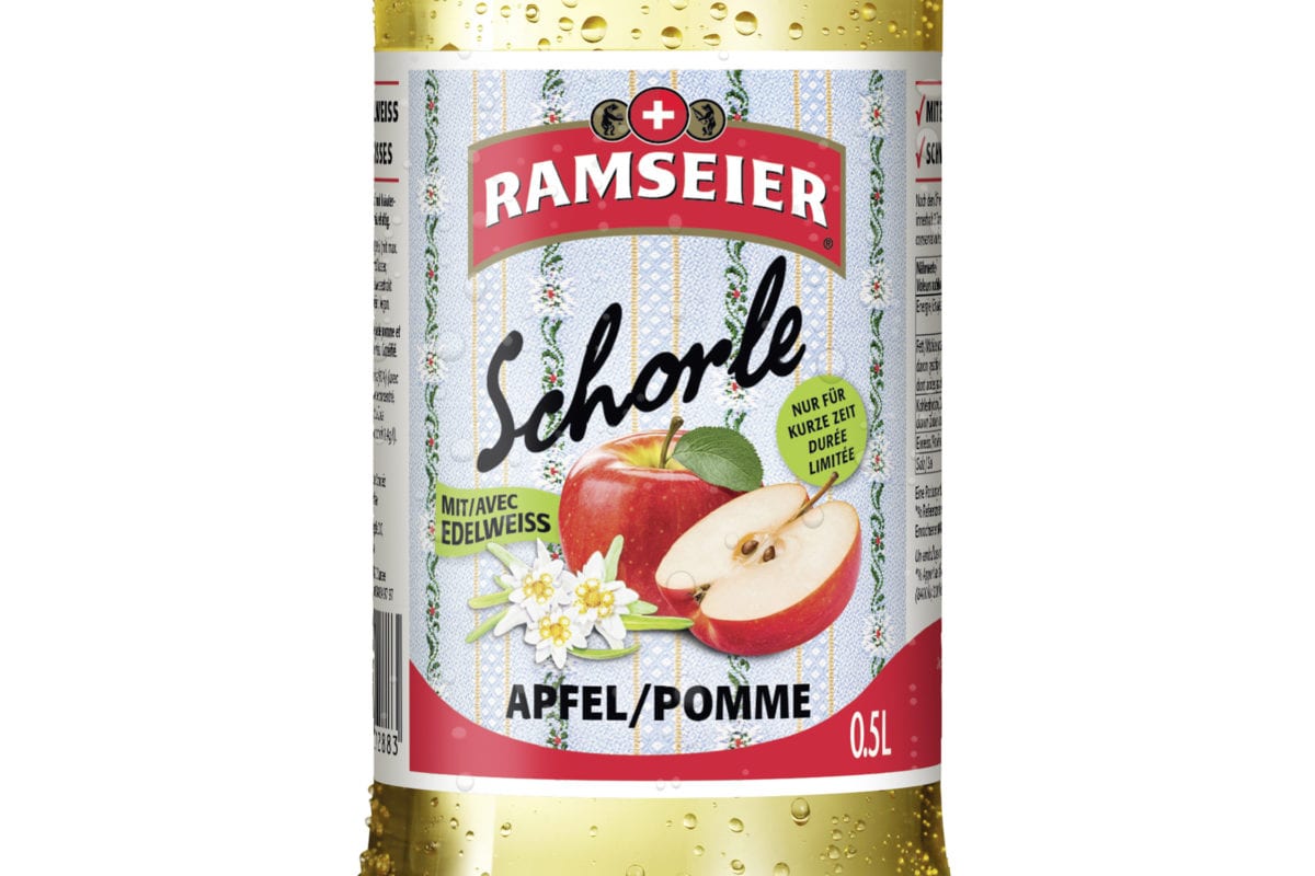 Le nouveau  Ramseier Edelweiss Schorle