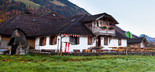 La mythique buvette d’alpage Chez Boudji