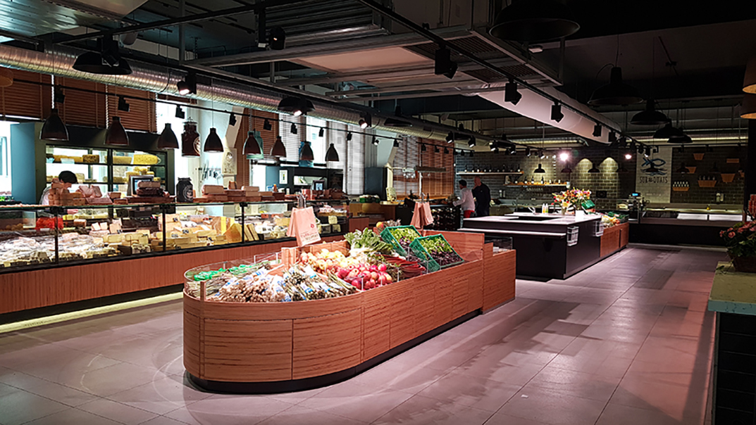 La Halle des Sens : du marché à la table