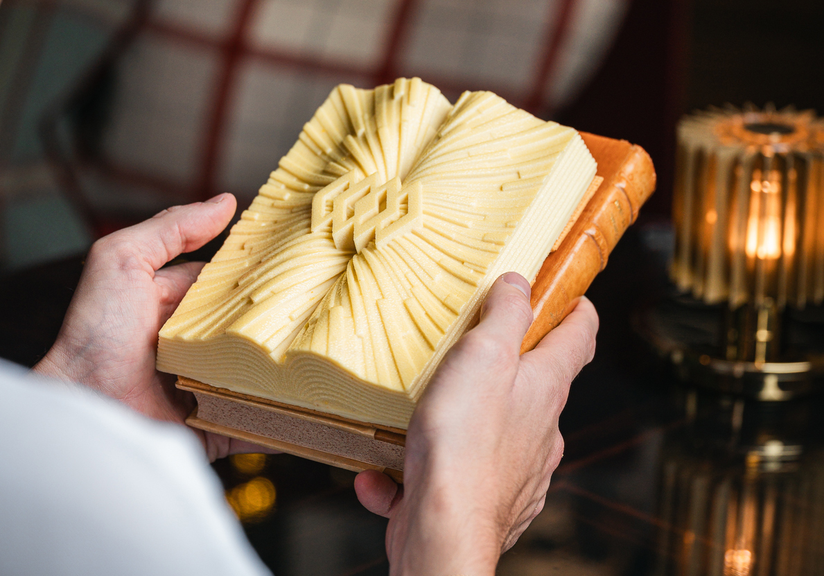 Les bûches de Noël de Titouan Claudet: saveurs et lisibilité