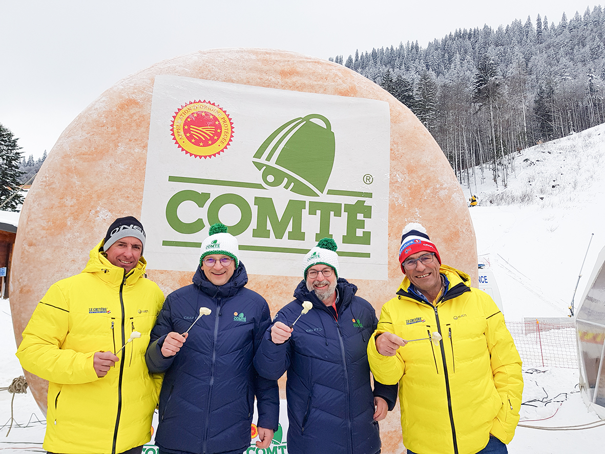 Le mariage d’un soir  du Gruyère et du Comté