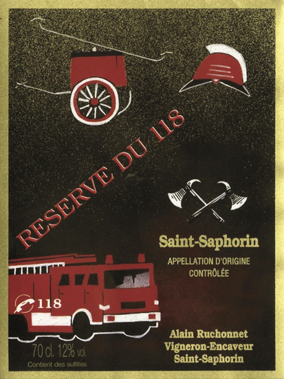 Une cave et des vins aimés des pompiers
