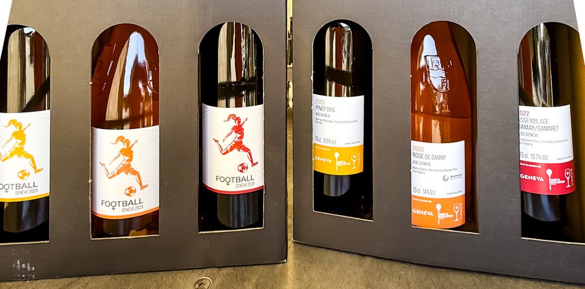 Des vins d’exception pour des footballeuses de talent