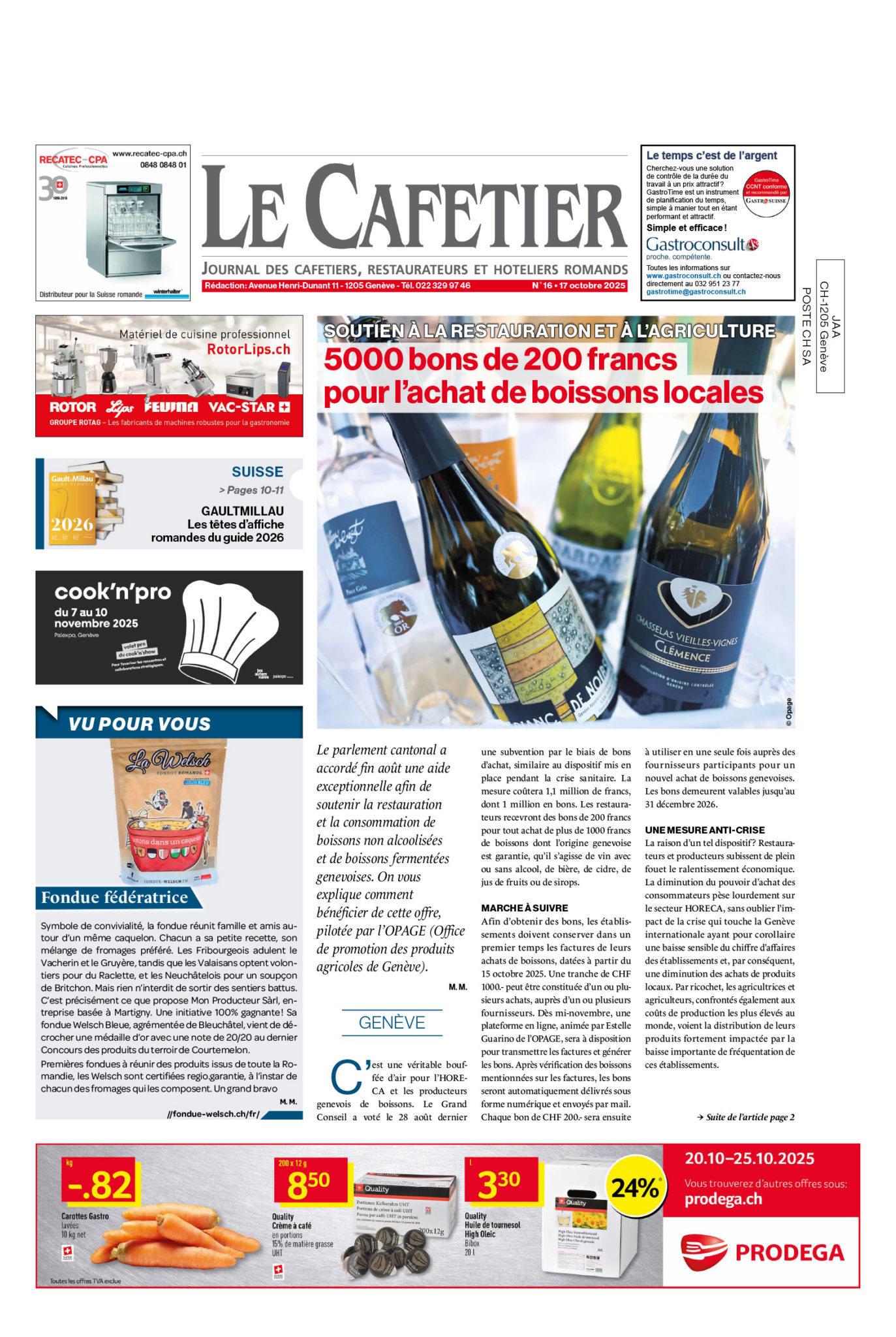 Caf16 – 17 octobre 2025